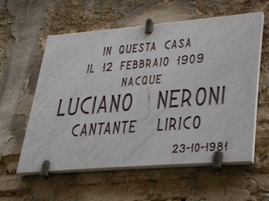 Casa natale di Luciano Neroni
